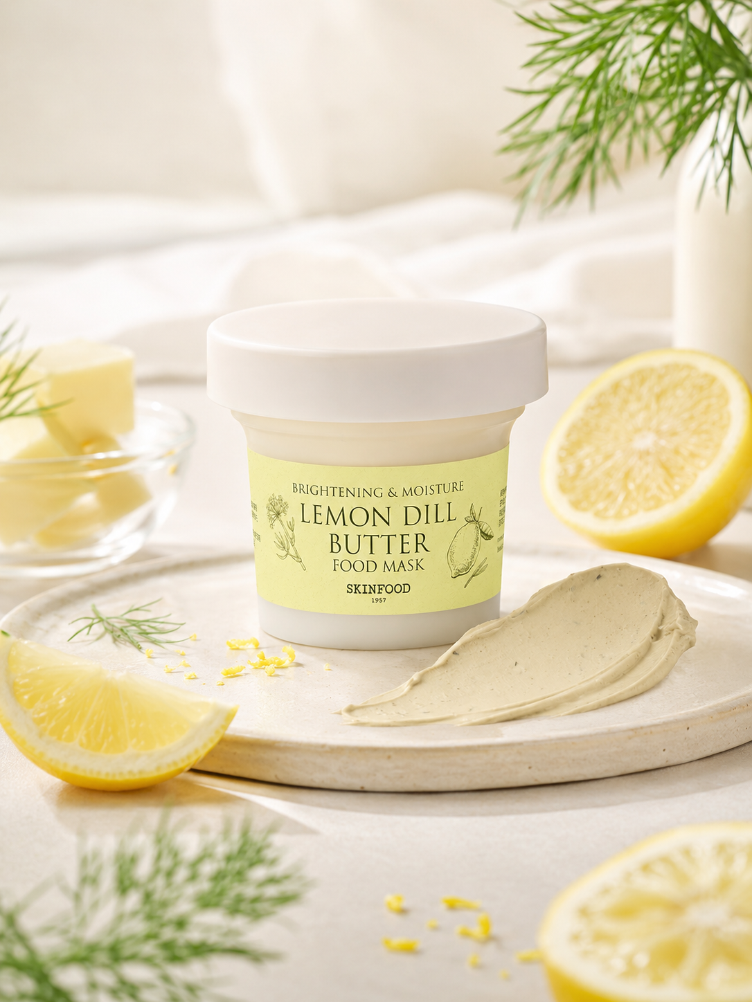 SKINFOOD Lemond Dill Butter Food Mask 120g