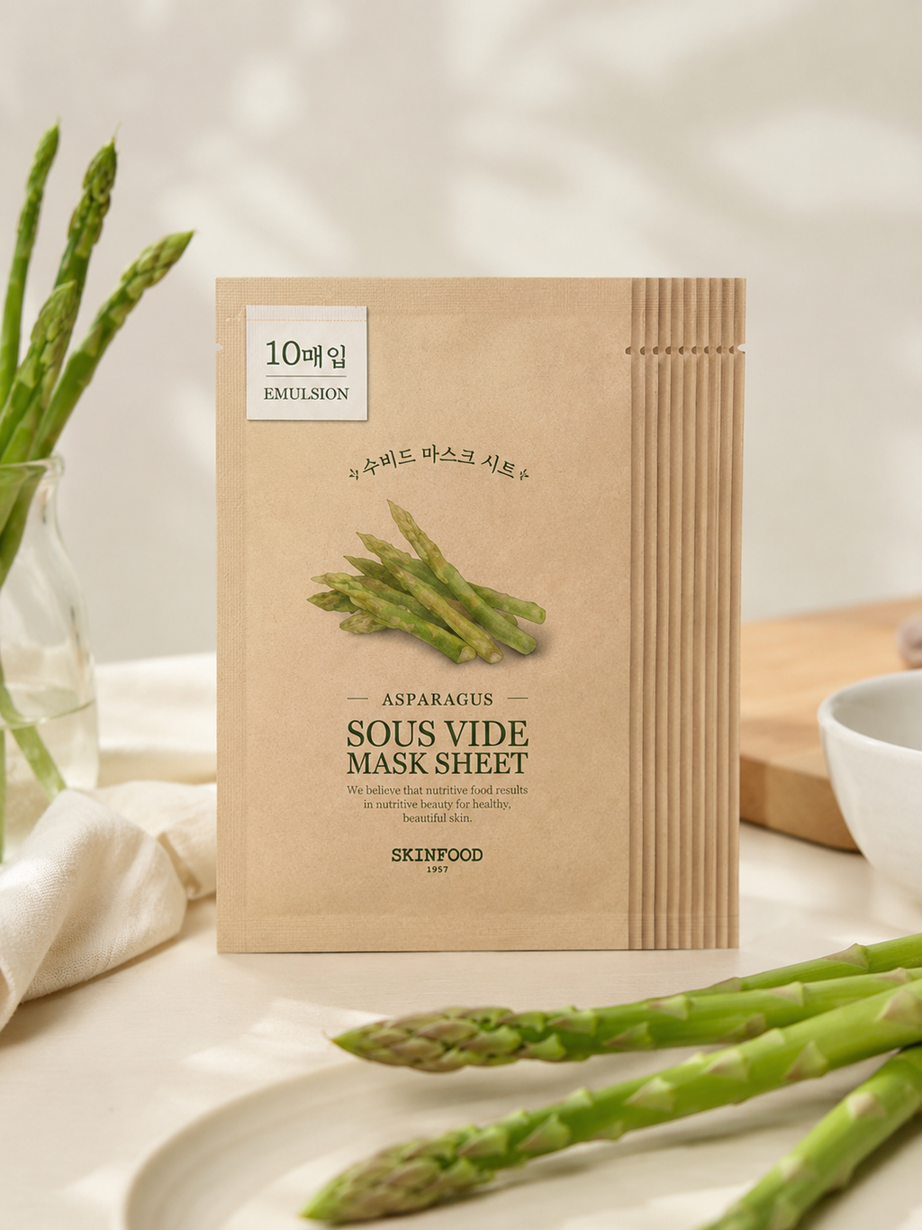 SKINFOOD Sous Vide Mask Sheet (10) - 8 Types