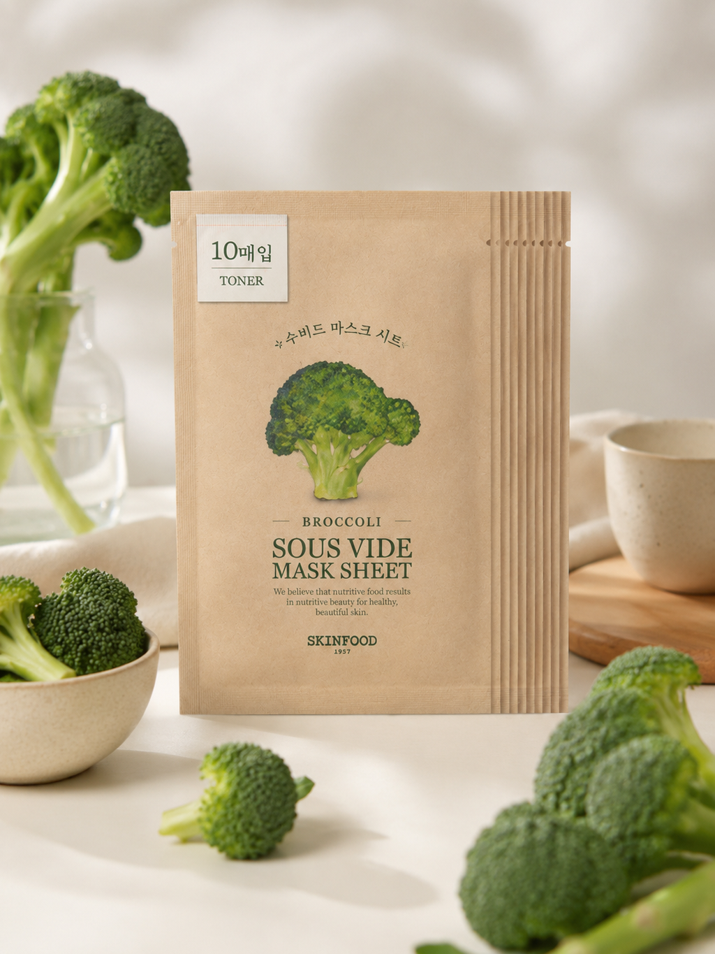 SKINFOOD Sous Vide Mask Sheet (10) - 8 Types
