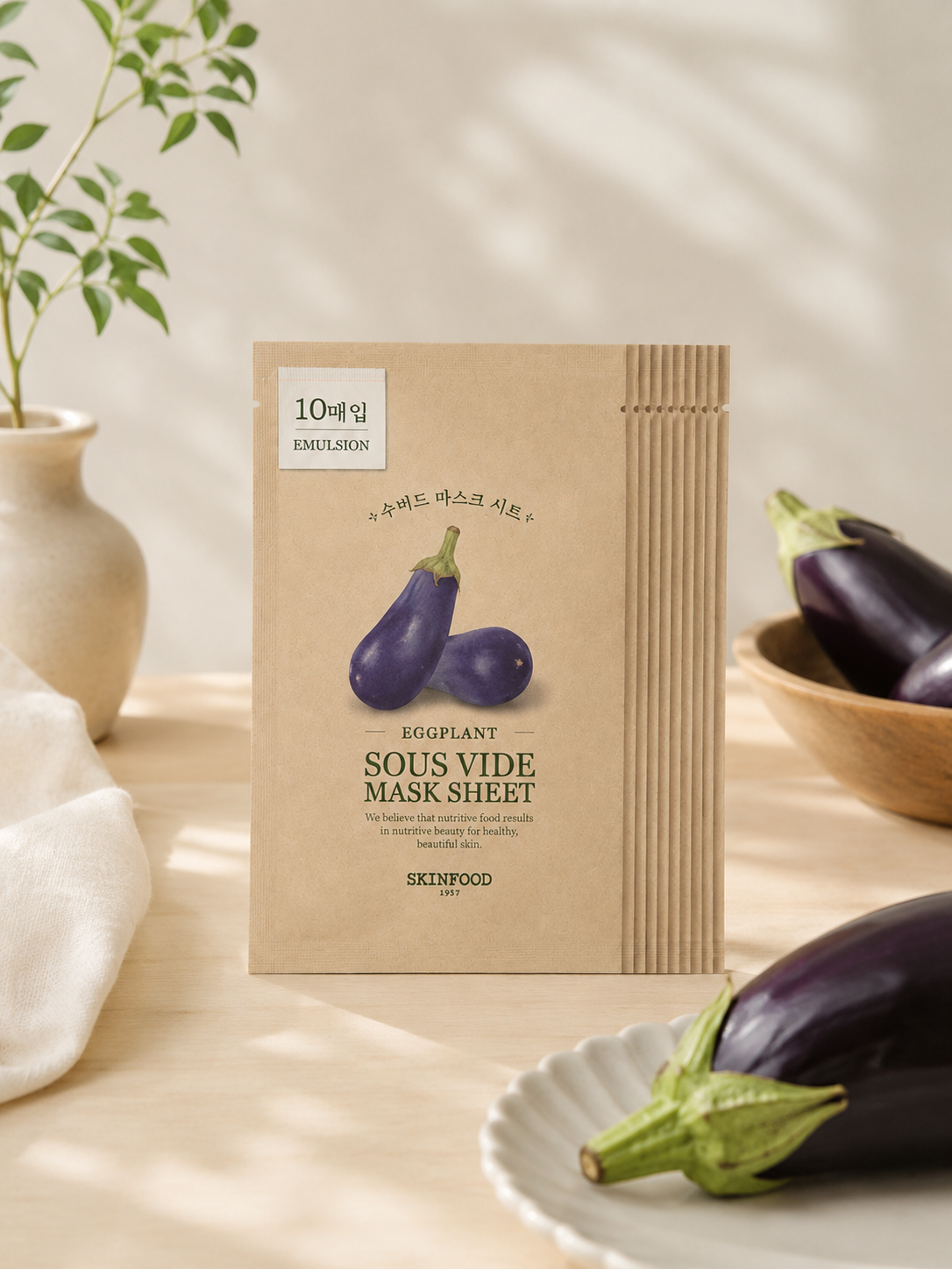 SKINFOOD Sous Vide Mask Sheet (10) - 8 Types