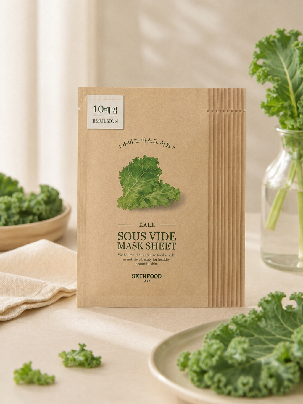 SKINFOOD Sous Vide Mask Sheet (10) - 8 Types