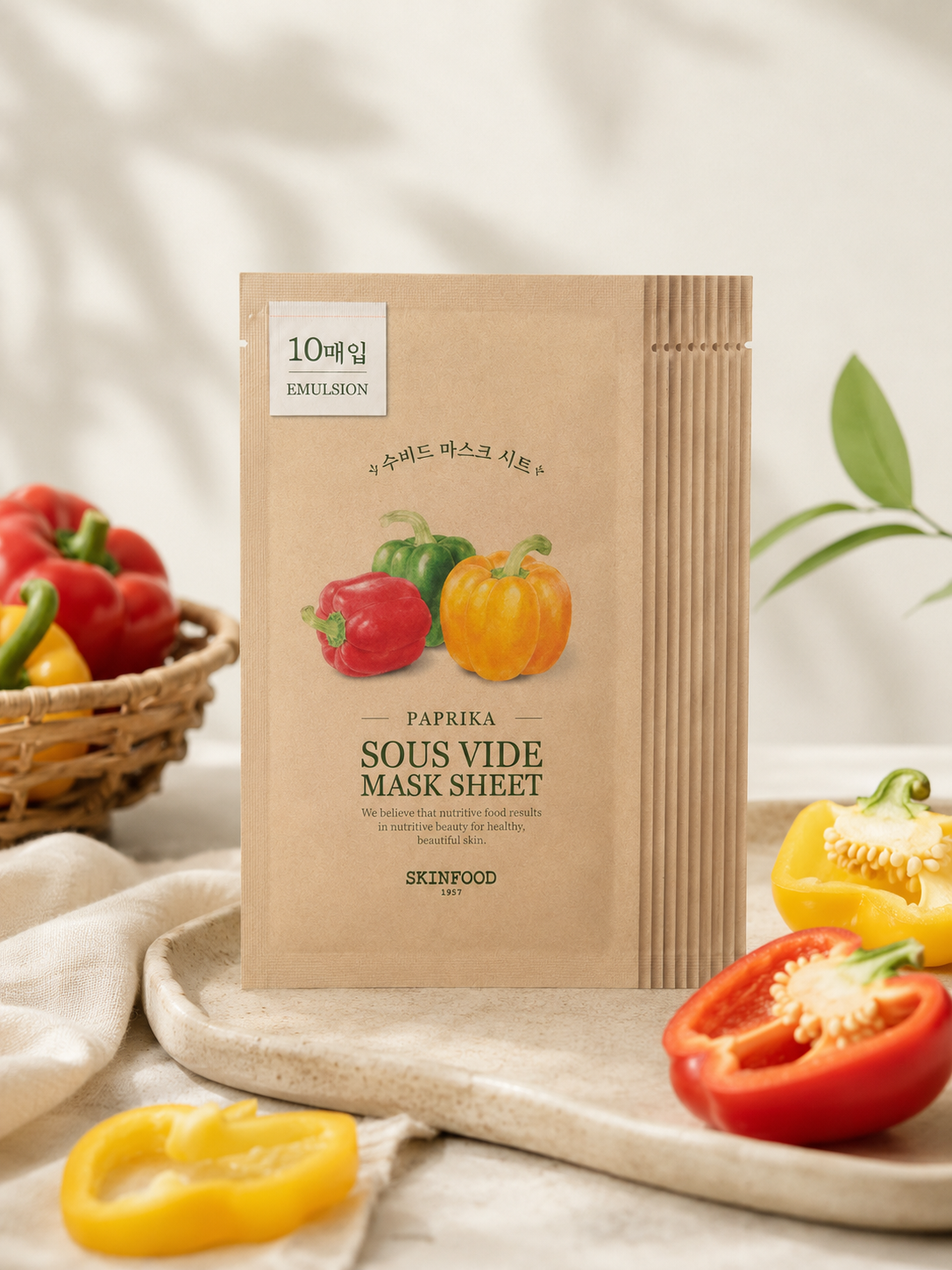 SKINFOOD Sous Vide Mask Sheet (10) - 8 Types