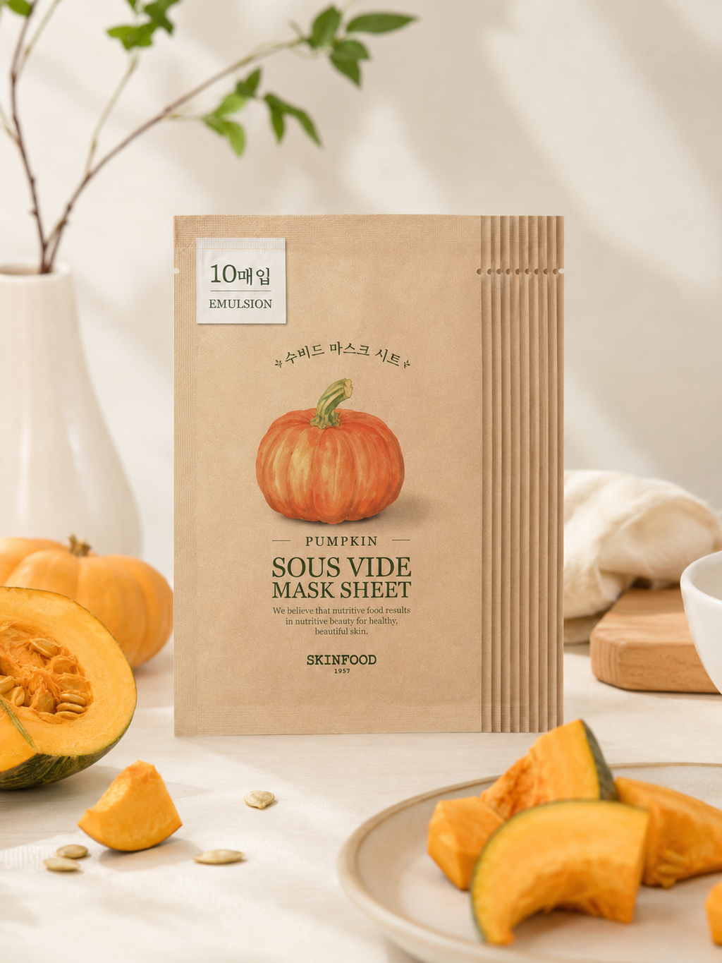 SKINFOOD Sous Vide Mask Sheet (10) - 8 Types