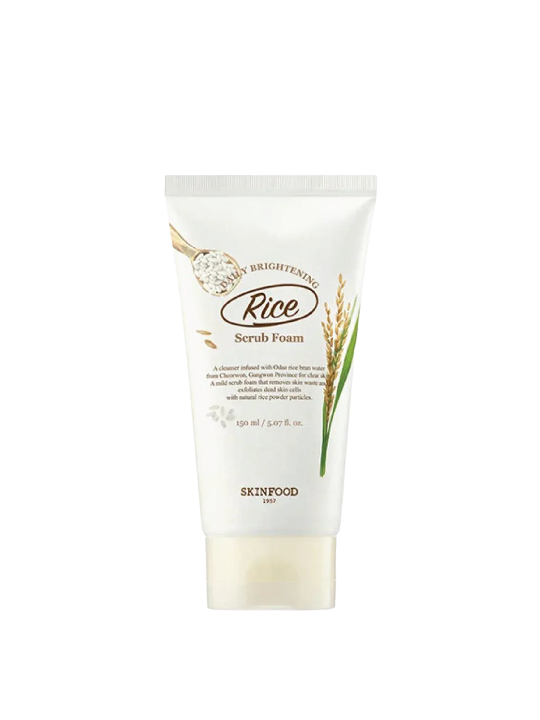 SKINFOOD Rice Daily Brightening Scrub Foam 150ml