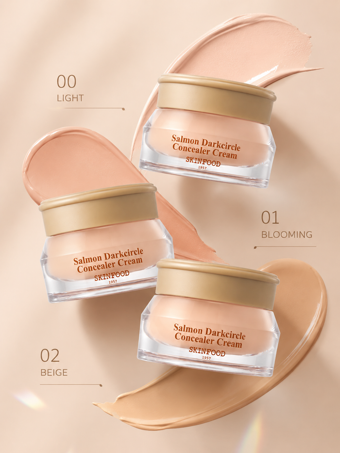 SKINFOOD Salmon Darkcircle Concealer Cream - 3 Colours