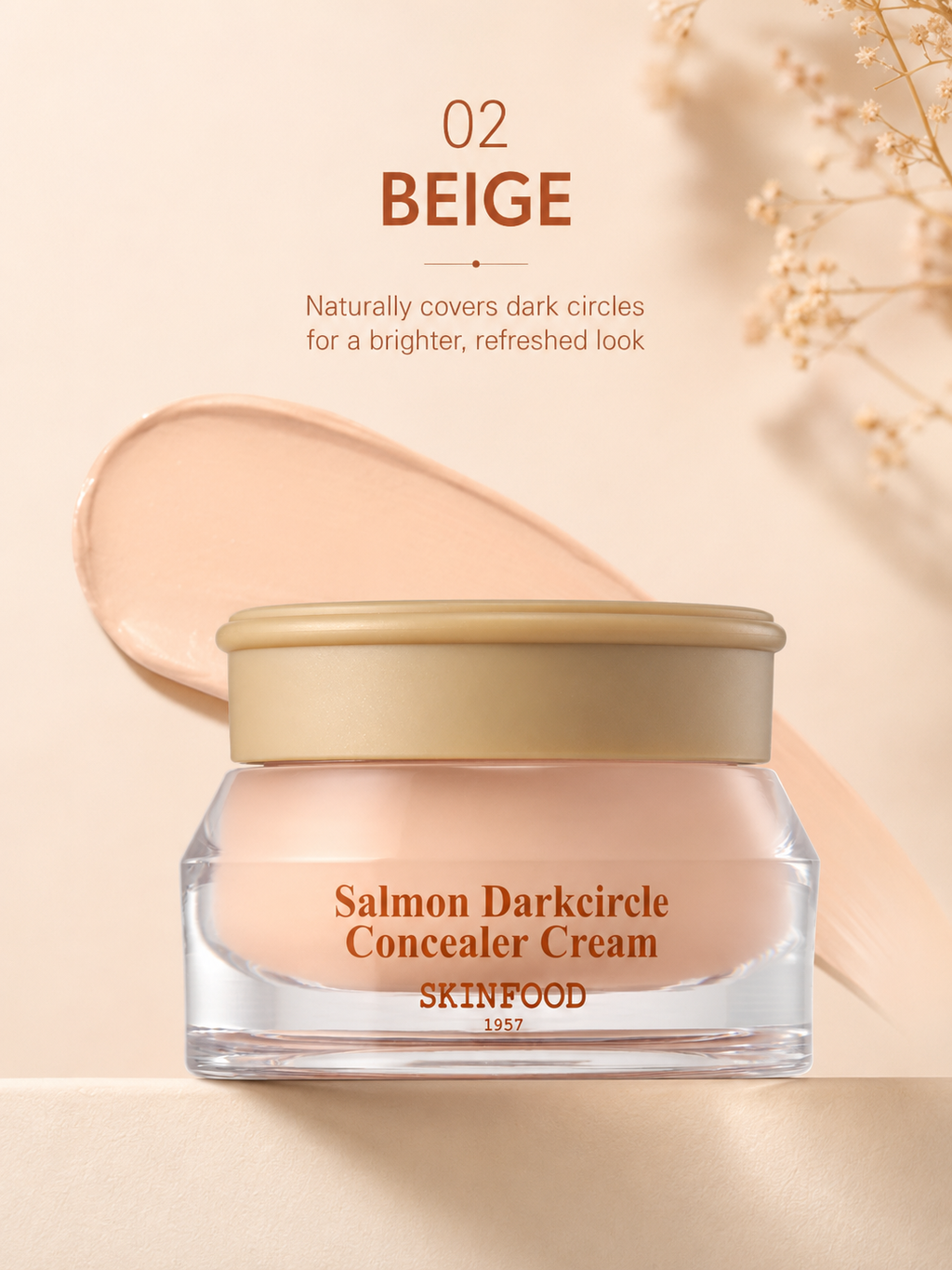SKINFOOD Salmon Darkcircle Concealer Cream - 3 Colours