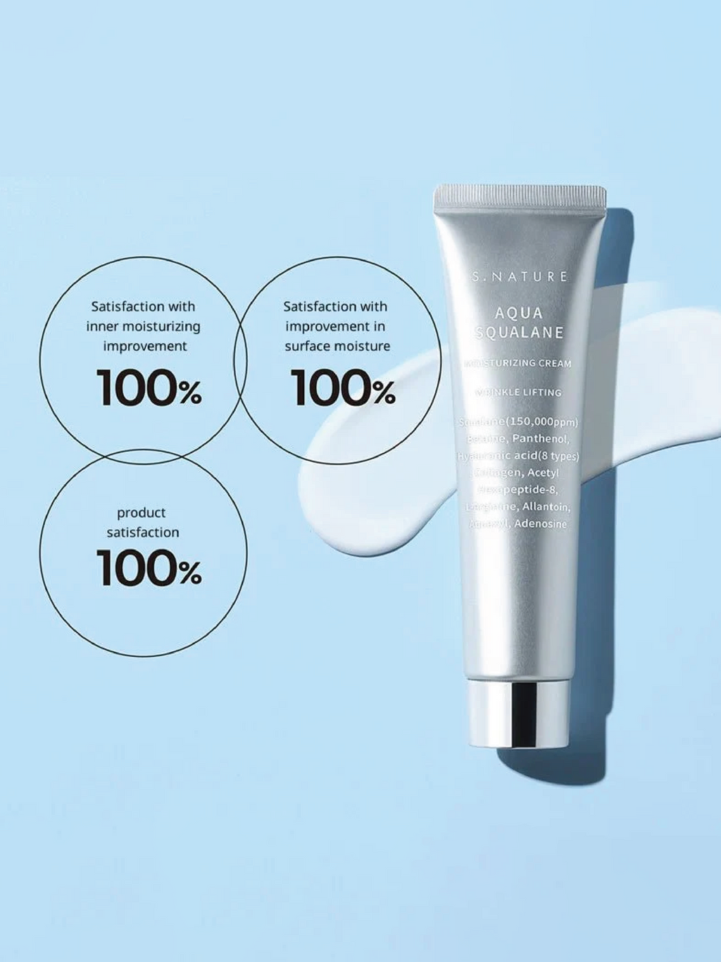 Crème hydratante S.NATURE Aqua Squalane