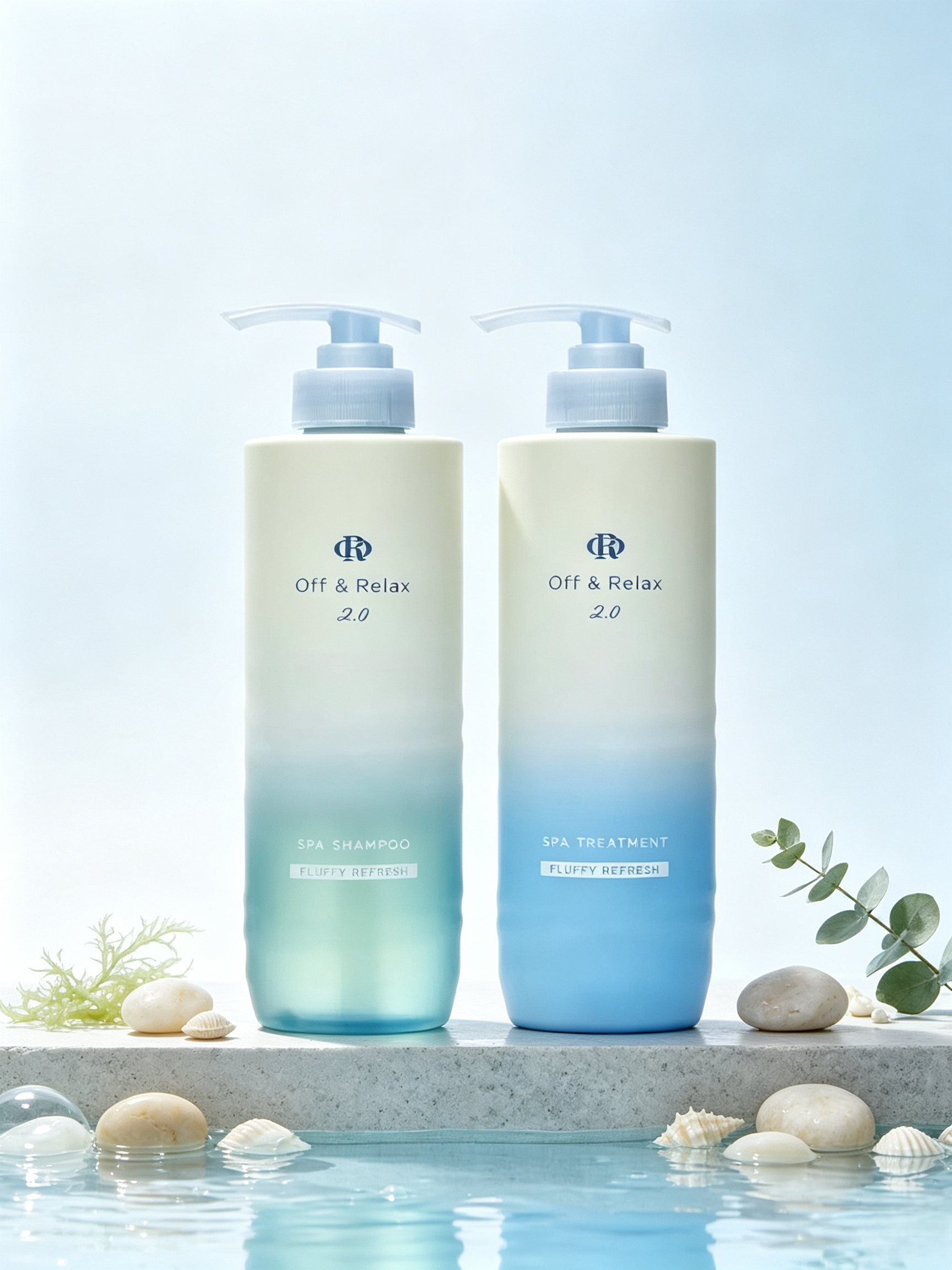OFF RELAX Spa Fluffy Refresh Shampoo Or Treatment 460ml