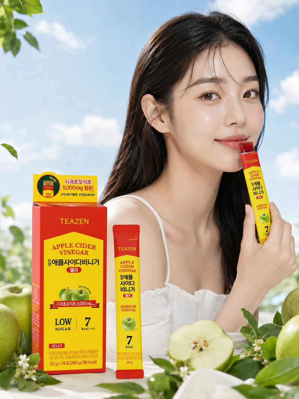 TEAZEN Apple Cider Vinegar Jelly 14pcs