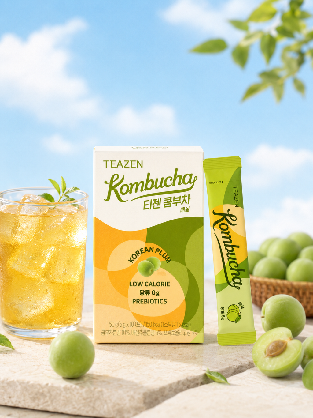 TEAZEN Kombucha - 6 Flavor