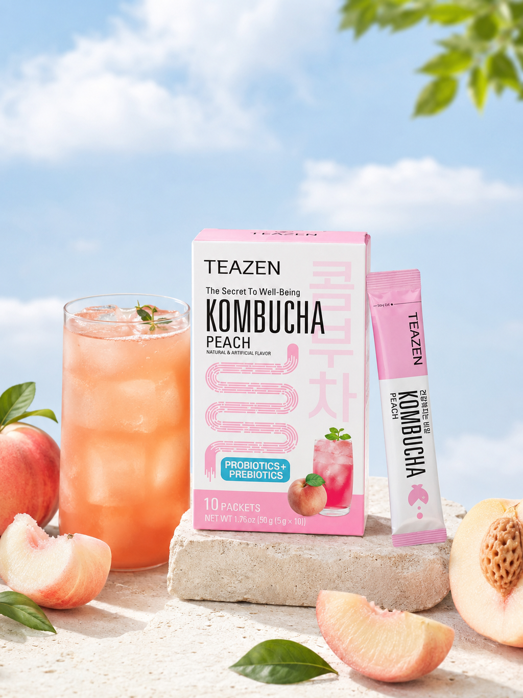 TEAZEN Kombucha - 6 Flavor
