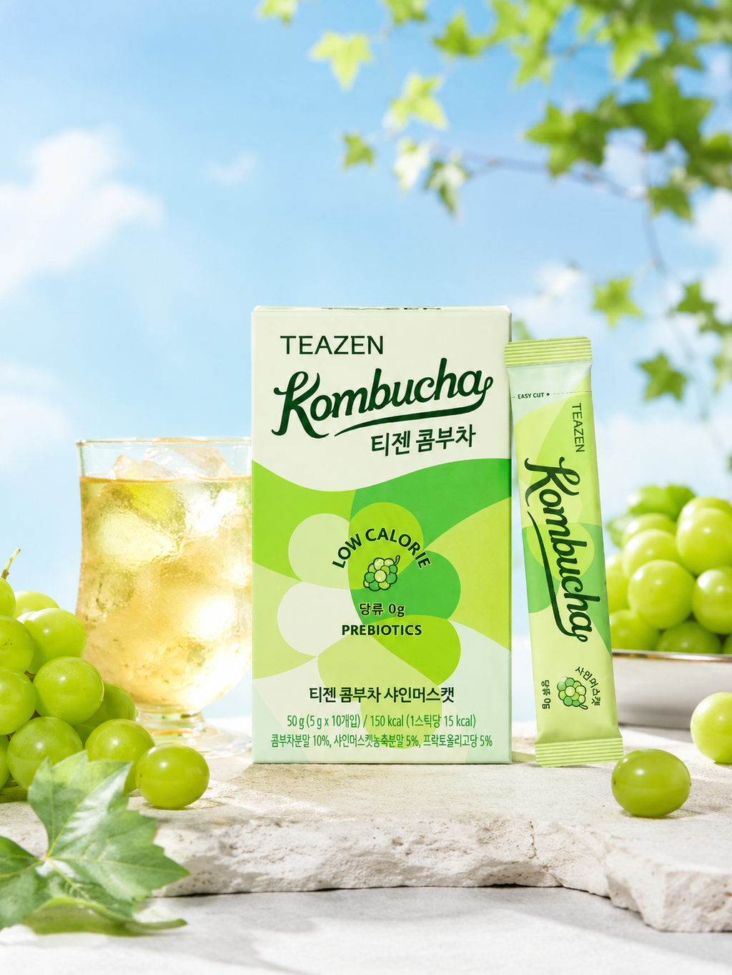TEAZEN Kombucha - 6 Flavor