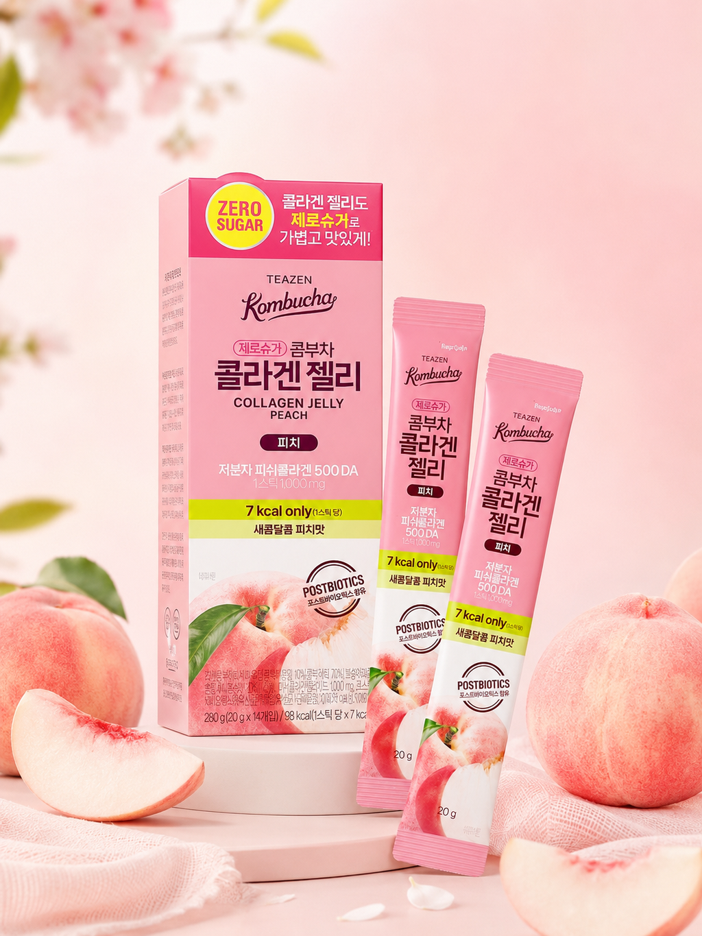 TEAZEN Kombucha Collagen Jelly 14pcs