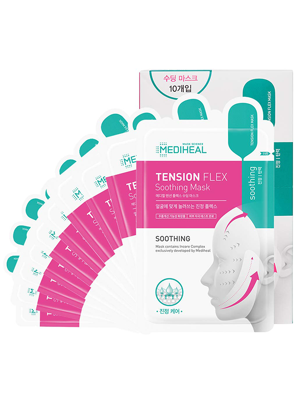 MEDIHEAL Tension Flex Soothing Mask (10)