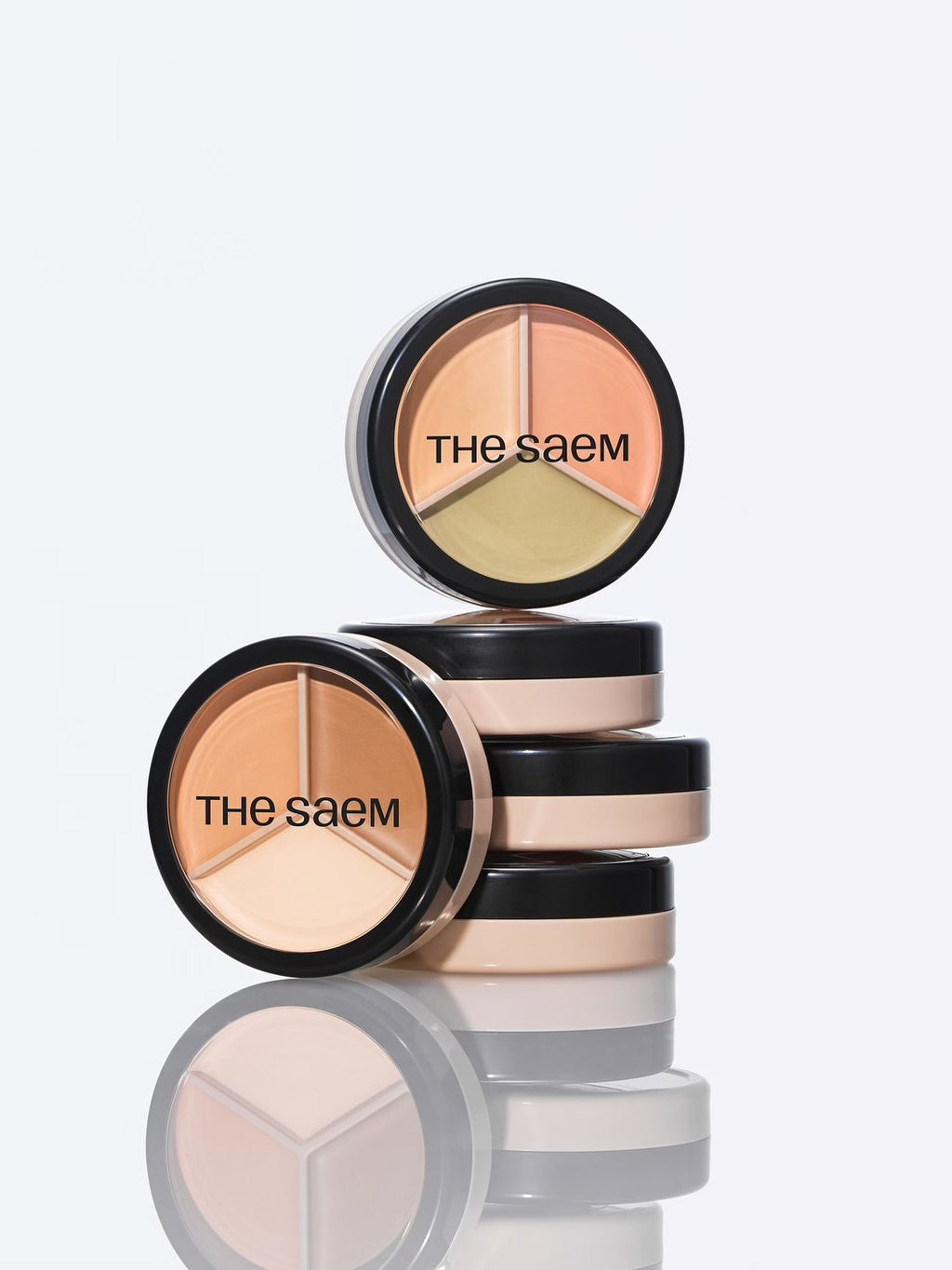 THE SAEM Cover Perfection Triple Pot Concealer (4 Color)