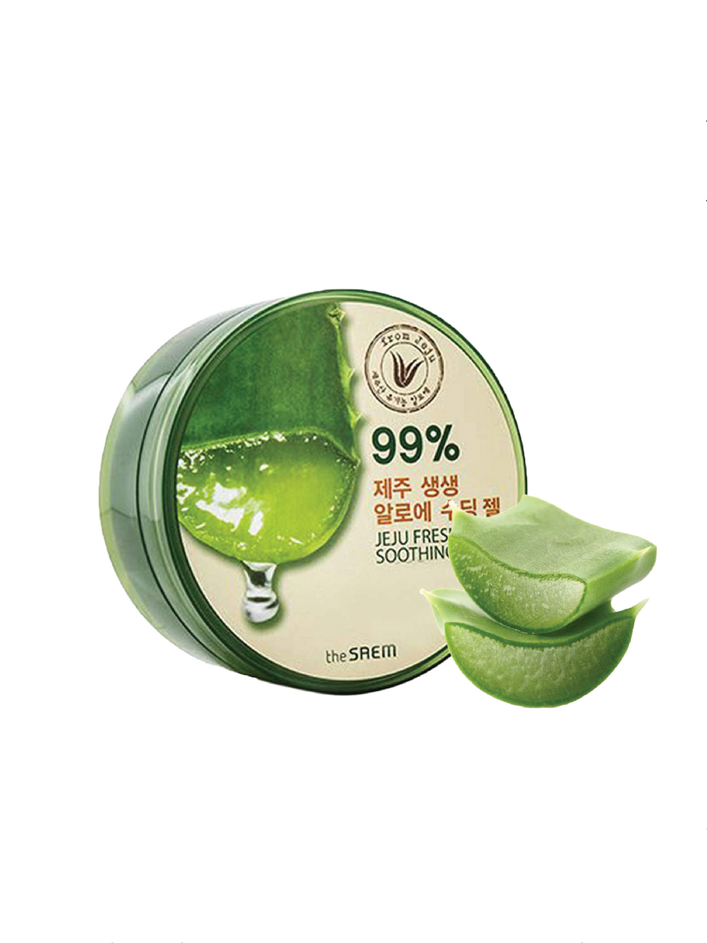 THE SAEM Jeju Fresh Soothing Aloe Gel 99%