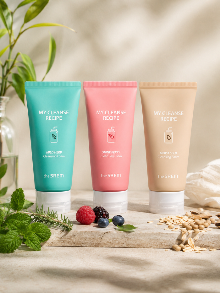 THE SAEM My Cleanse Recipe Cleansing Foam 150ml - 3 Types