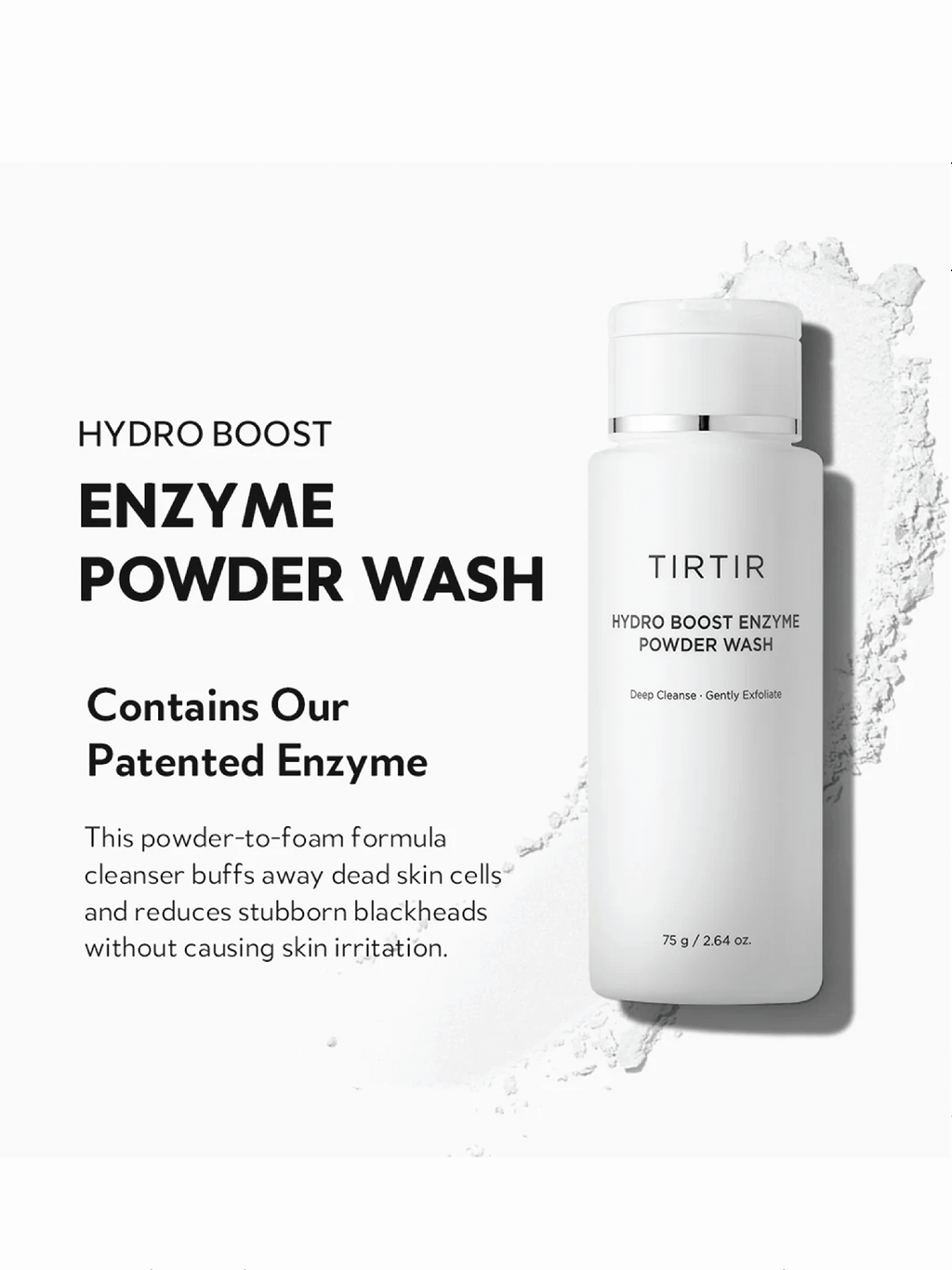 TIRTIR Hydro Boost Enzyme Powder Wash 75g