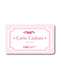 Carte cadeau coréenne C&C Cosmetics (utilisation en ligne uniquement)