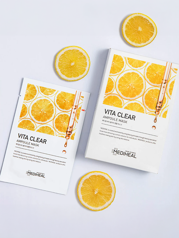 MEDIHEAL Vita Clearing Ampoule Masque 10 unités