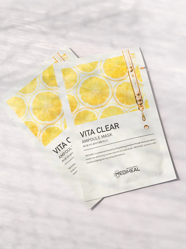MEDIHEAL Vita Clearing Ampoule Masque 10 unités