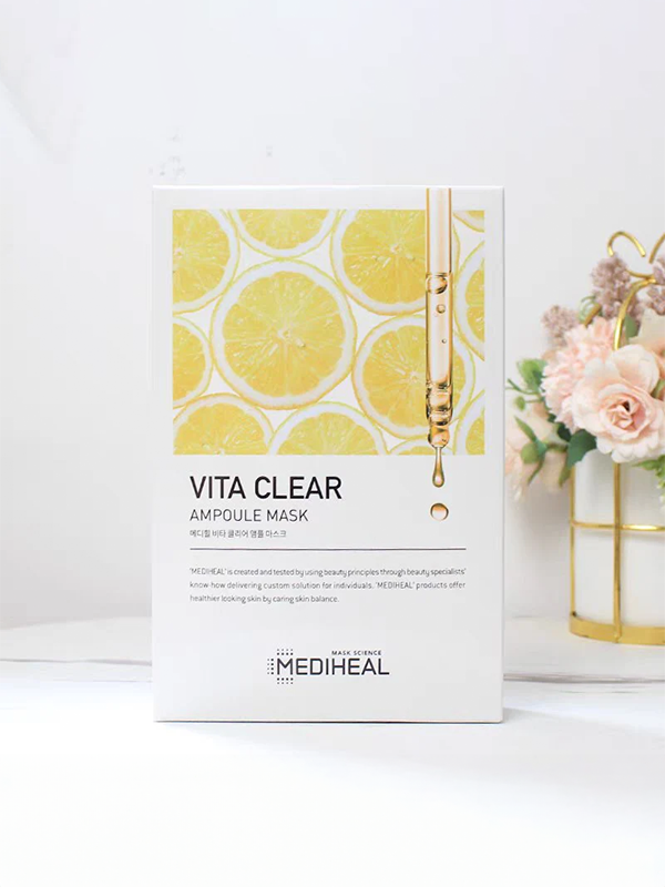 MEDIHEAL Vita Clearing Ampoule Mask 10pcs