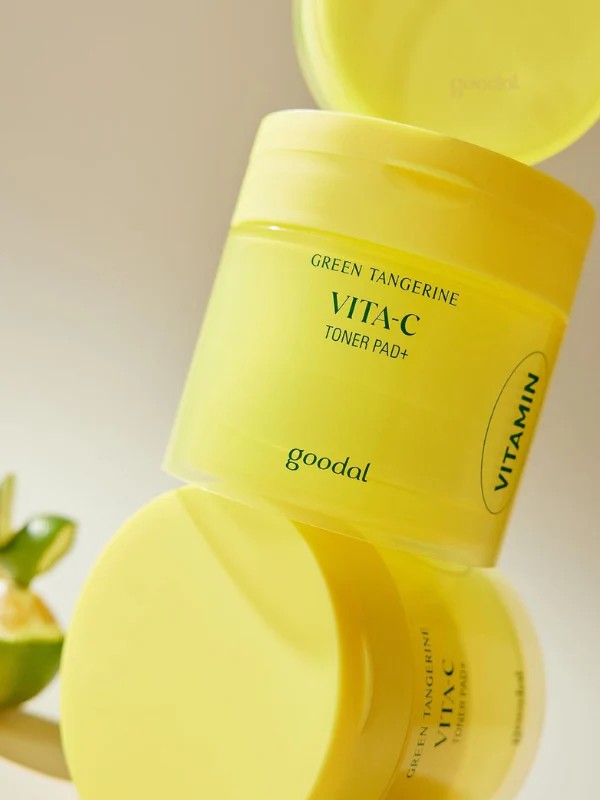 GOODAL Green Tangerine Vita C Tampons anti-taches 70 unités