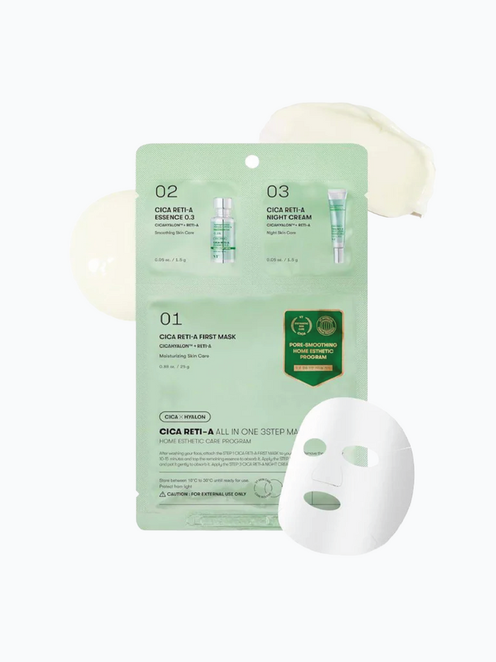 VT Cica Reti-A All In One 3 Step Mask