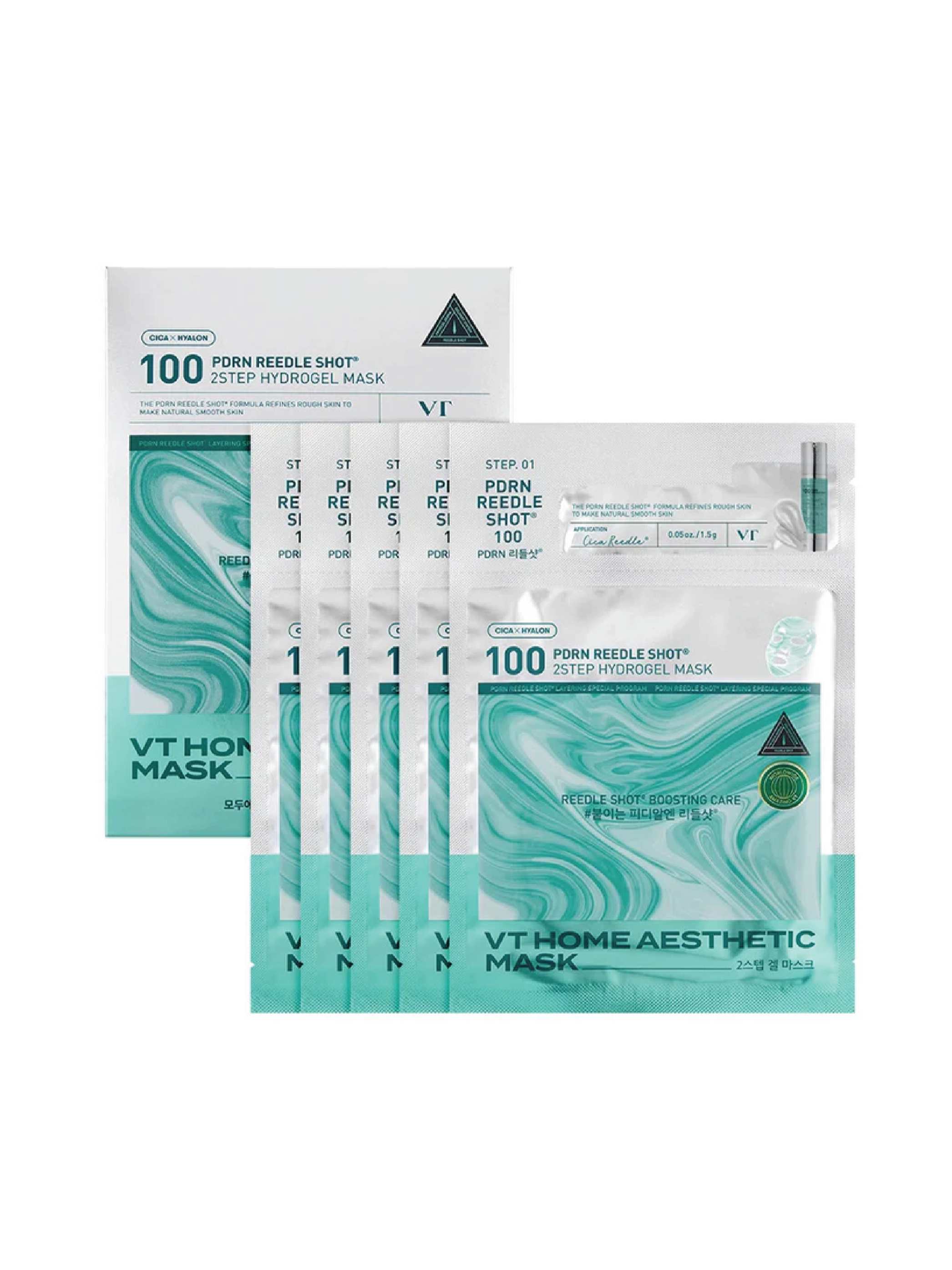 VT PDRN Reedle Shot 100 2 Step Hydrogel Mask (5)