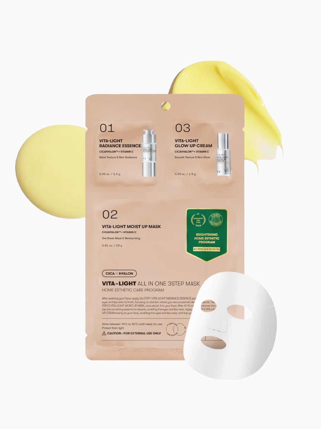VT Vita-Light All In One 3 Step Mask