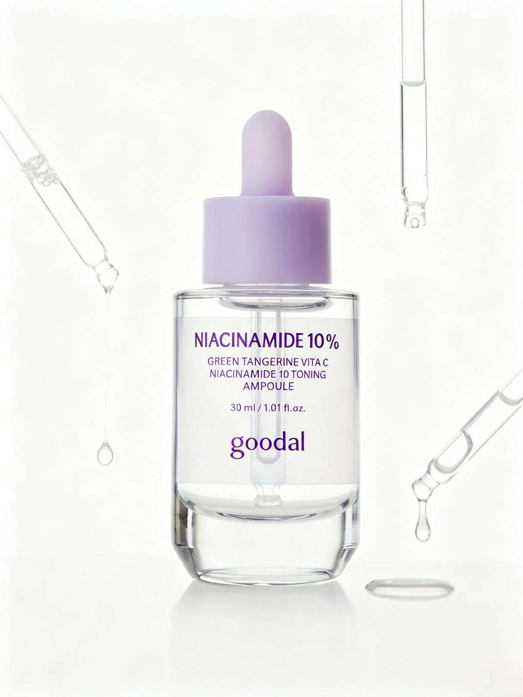 GOODAL Green Tangerine Vita C Niacinamide 10 Toning Ampoule 30ml