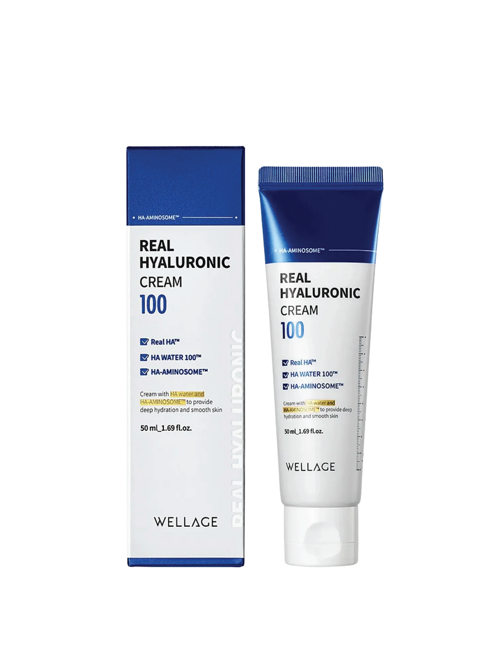 WELLAGE Real Hyaluronic 100 Cream 80ml