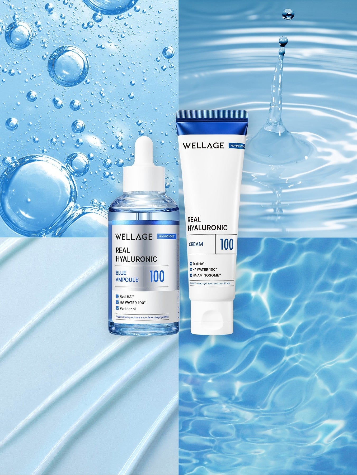 WELLAGE Real Hyaluronic 100 Cream 80ml