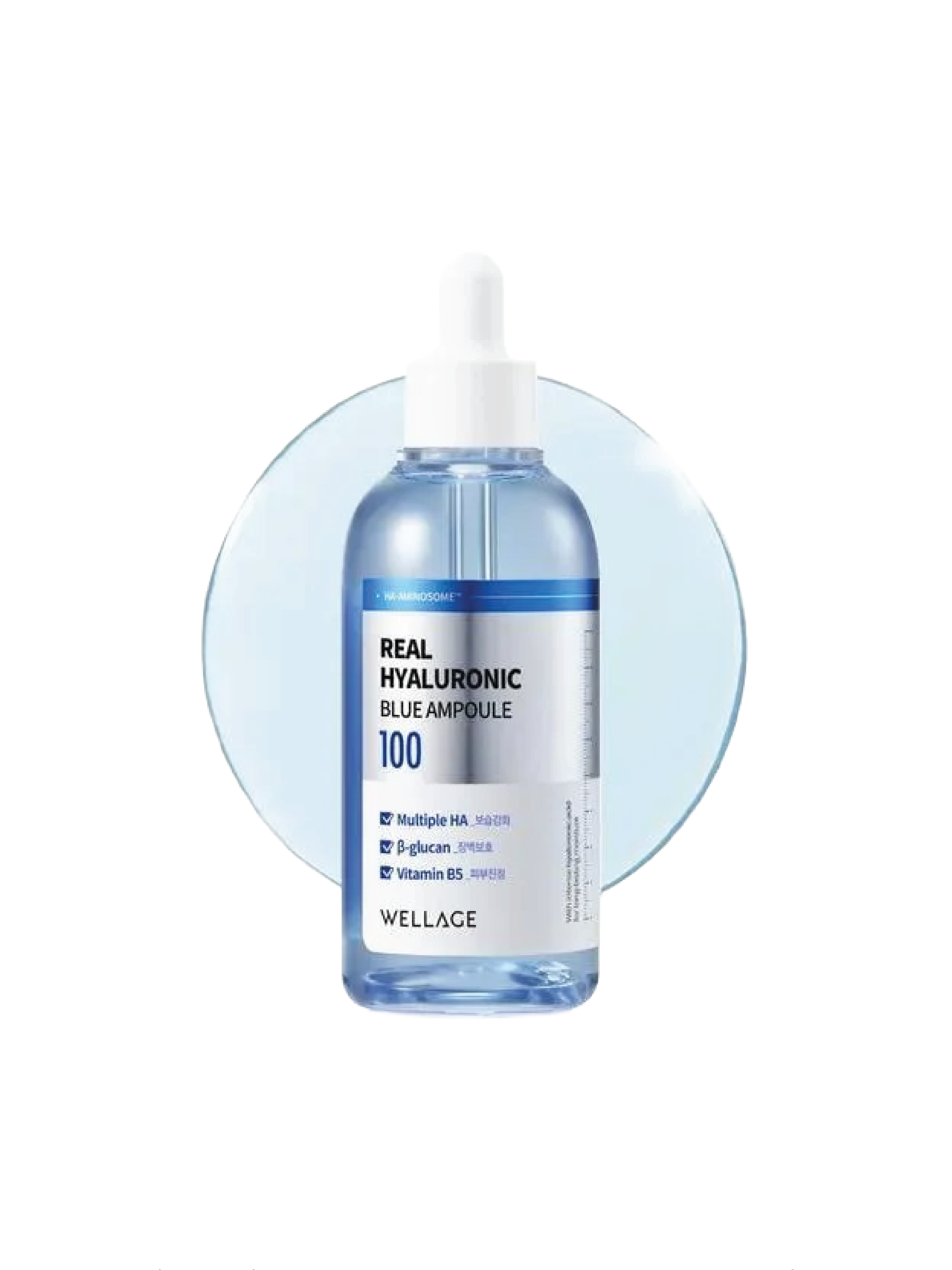 WELLAGE Real Hyaluronic Blue 100 Ampoule 60ml