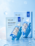 WELLAGE Real Hyaluronic Blue Ampoule Mask (5)