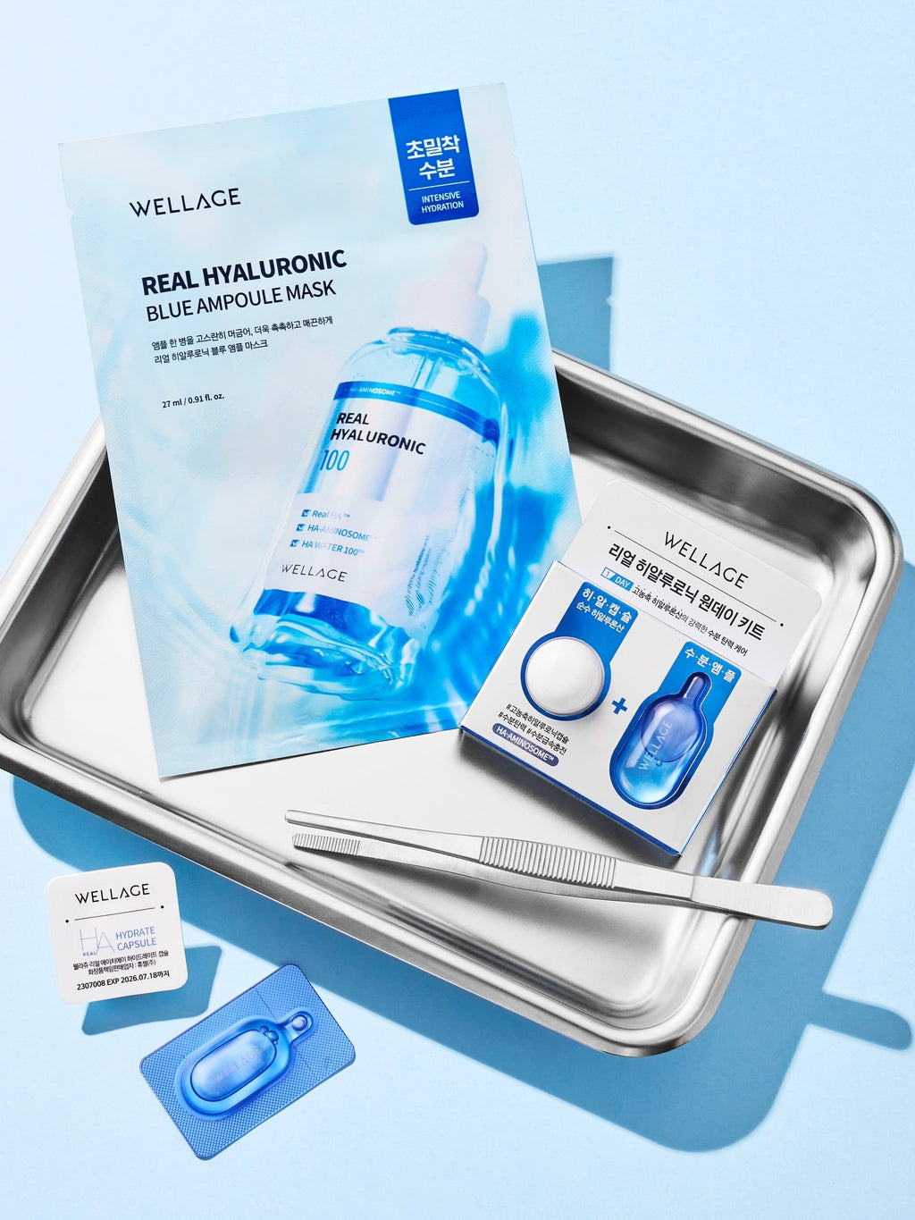 WELLAGE Real Hyaluronic One Day Kit 7ea