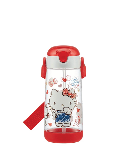 SKATER Water Bottle with Straw (3 Types)