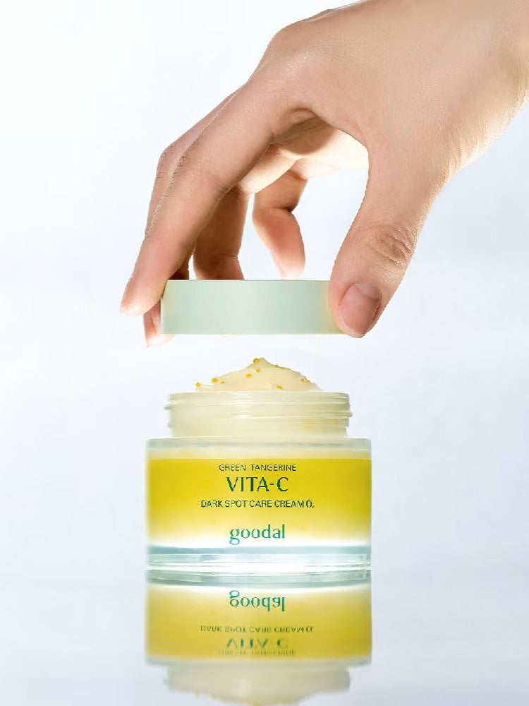 GOODAL Crème de Soin Anti-Taches à la Mandarine Verte et Vitamine C Alpha
