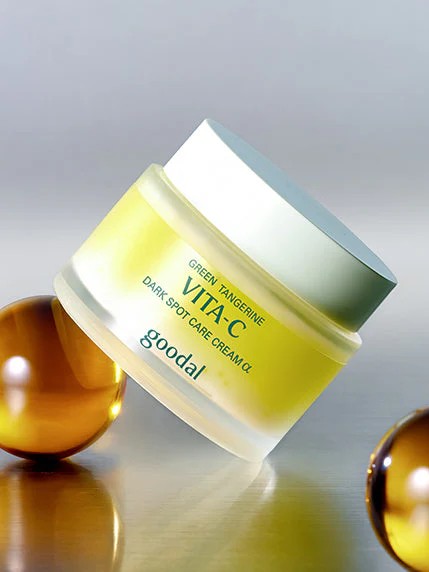 GOODAL Crème de Soin Anti-Taches à la Mandarine Verte et Vitamine C Alpha