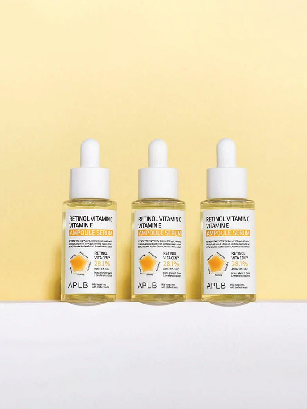APLB Rétinol Vitamine C Vitamine E Sérum Ampoule 40ml