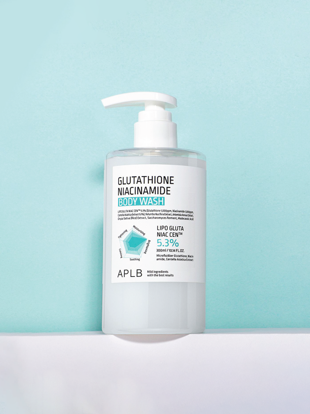 Gel douche APLB Glutathione Niacinamide 300ml