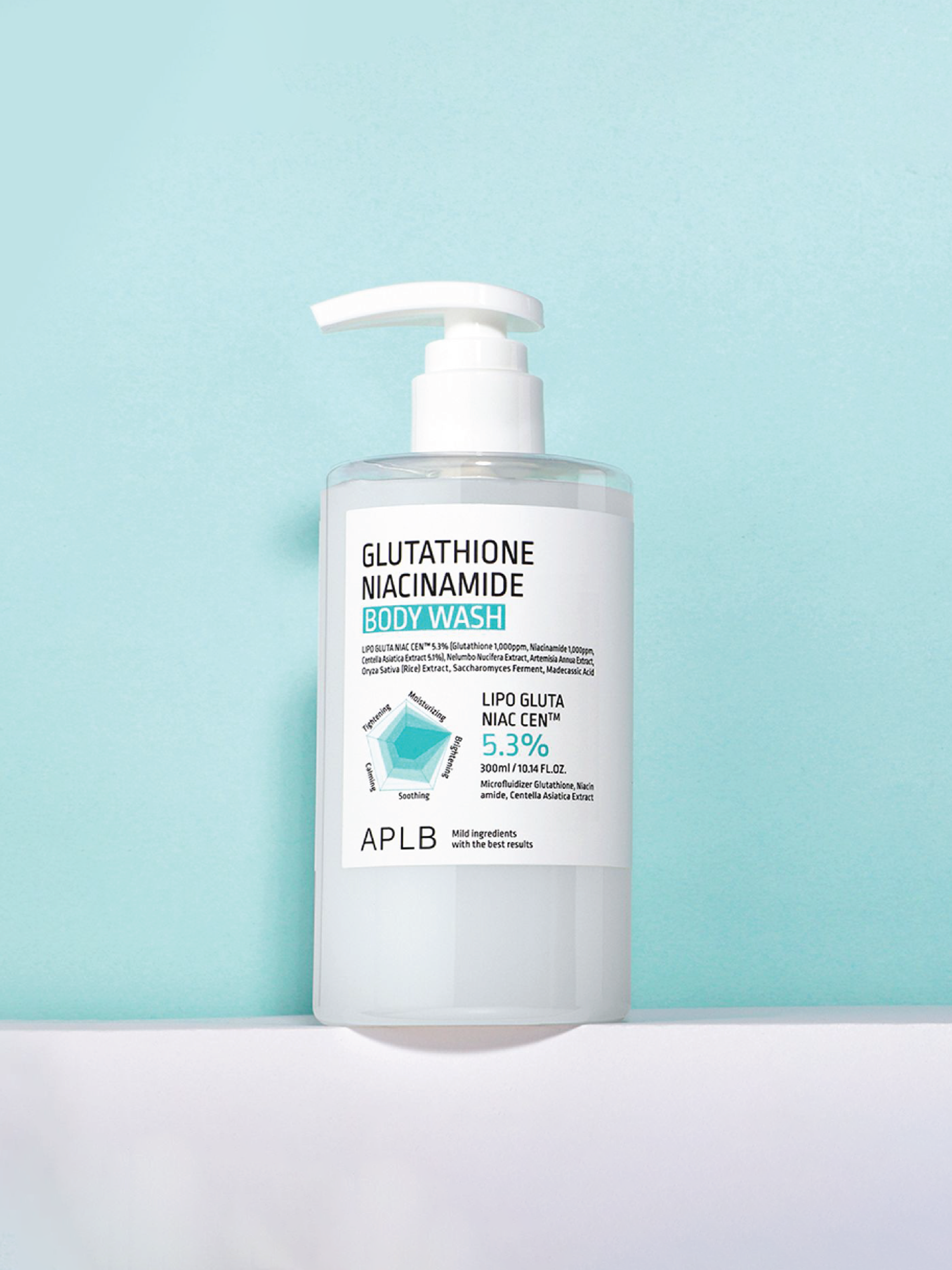 Gel douche APLB Glutathione Niacinamide 300ml