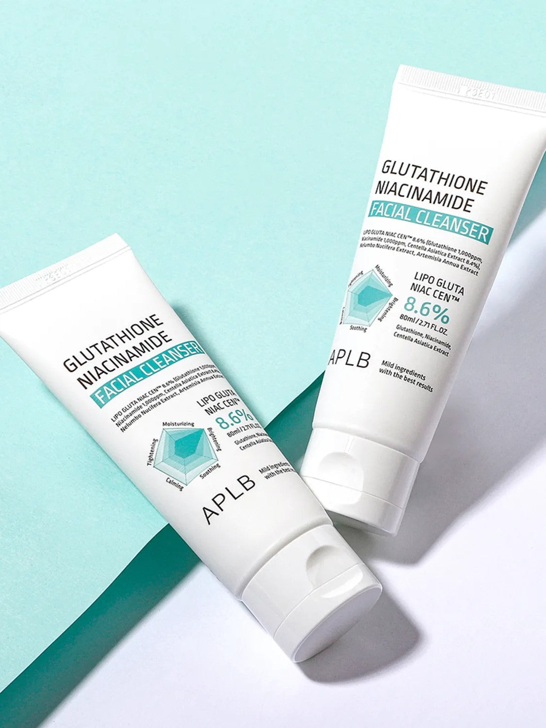 APLB Nettoyant Visage au Glutathion et Niacinamide 80ml