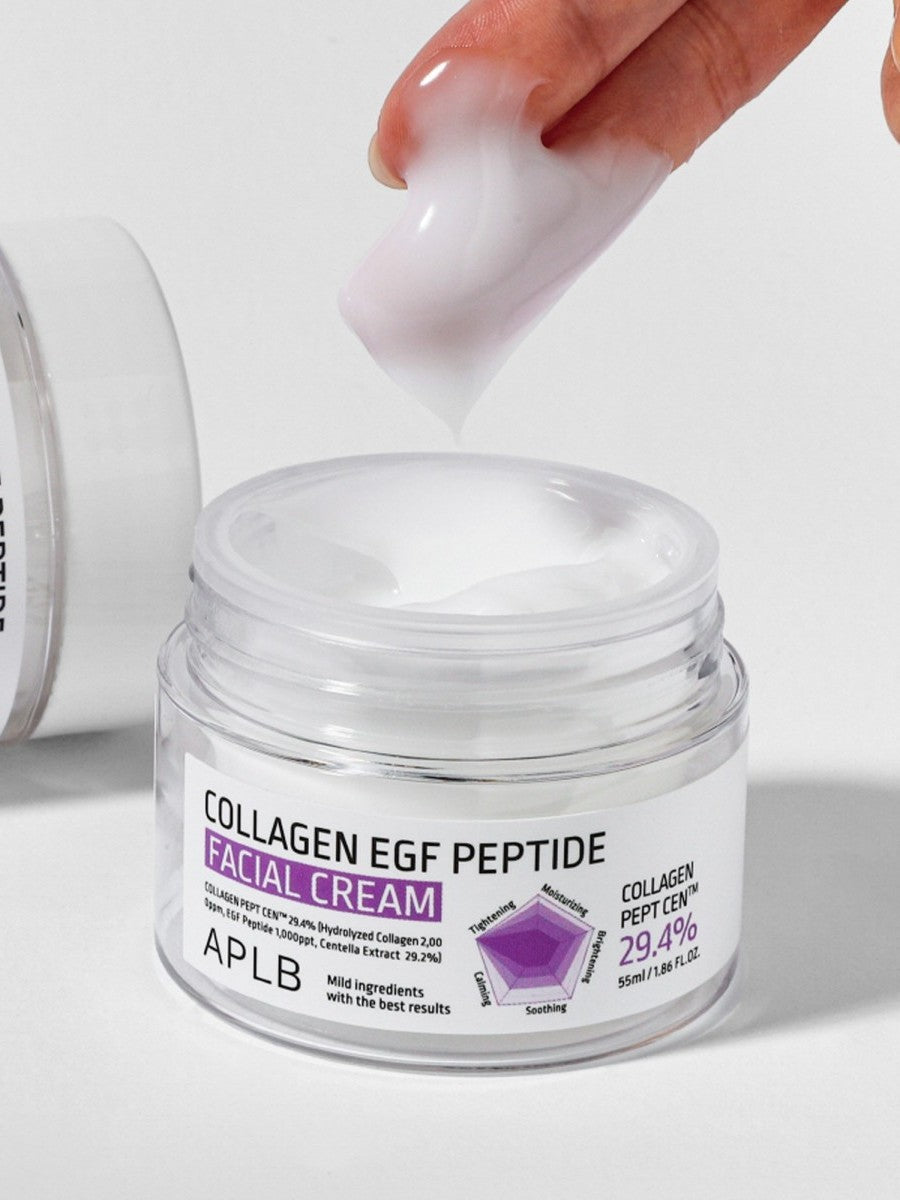 Crème Visage APLB Collagène EGF Peptide 55ml