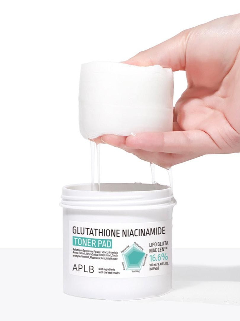 APLB Glutathione Niacinamide Tonique en tampons (60)