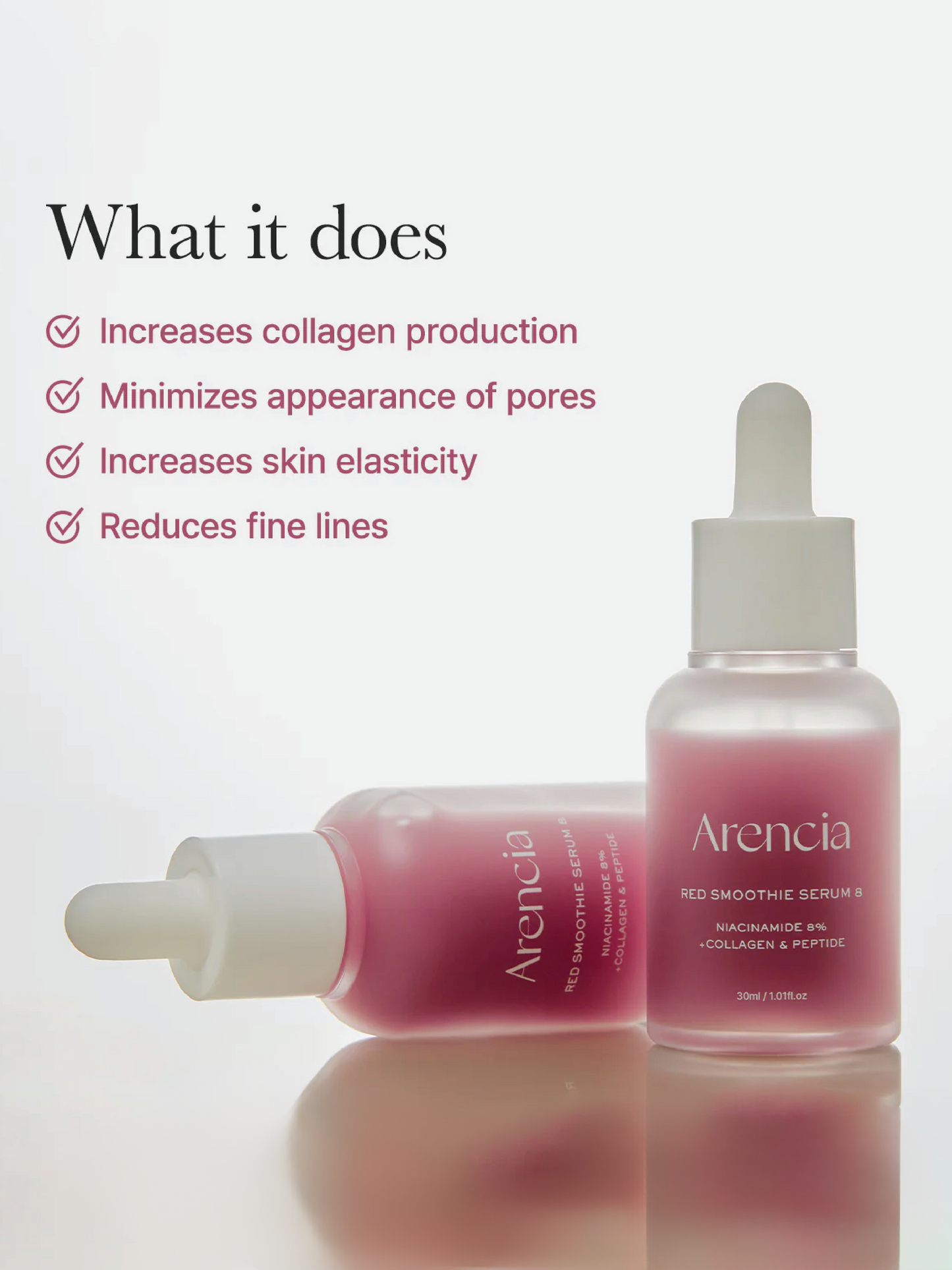 ARENCIA Fresh Red Smoothie serum 8 30ml