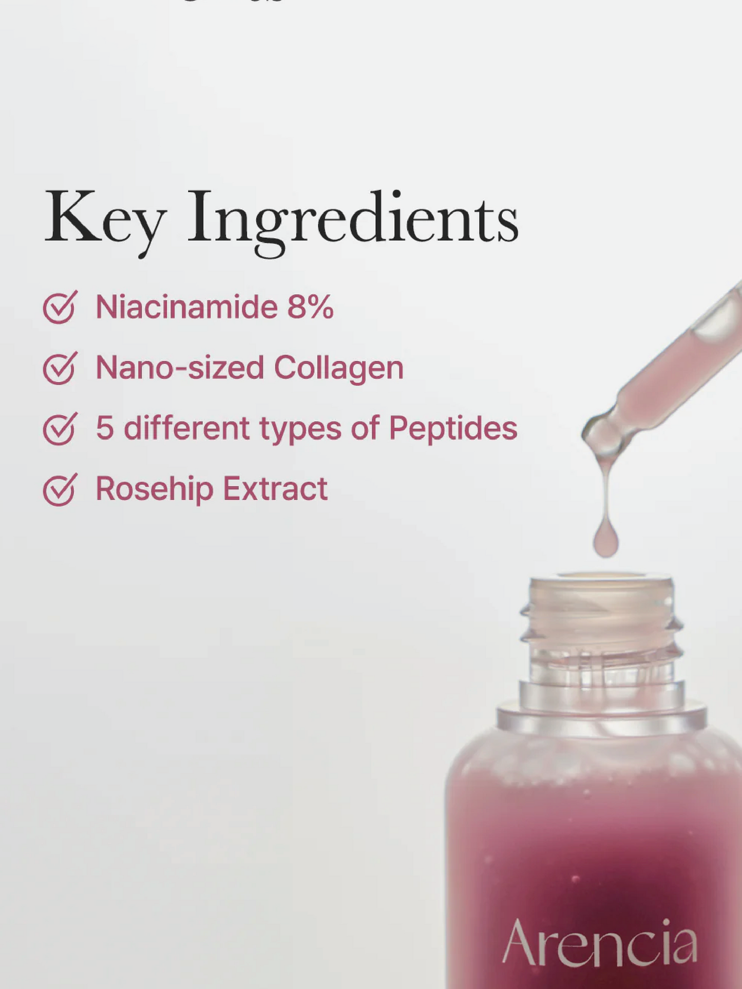 ARENCIA Fresh Red Smoothie serum 8 30ml