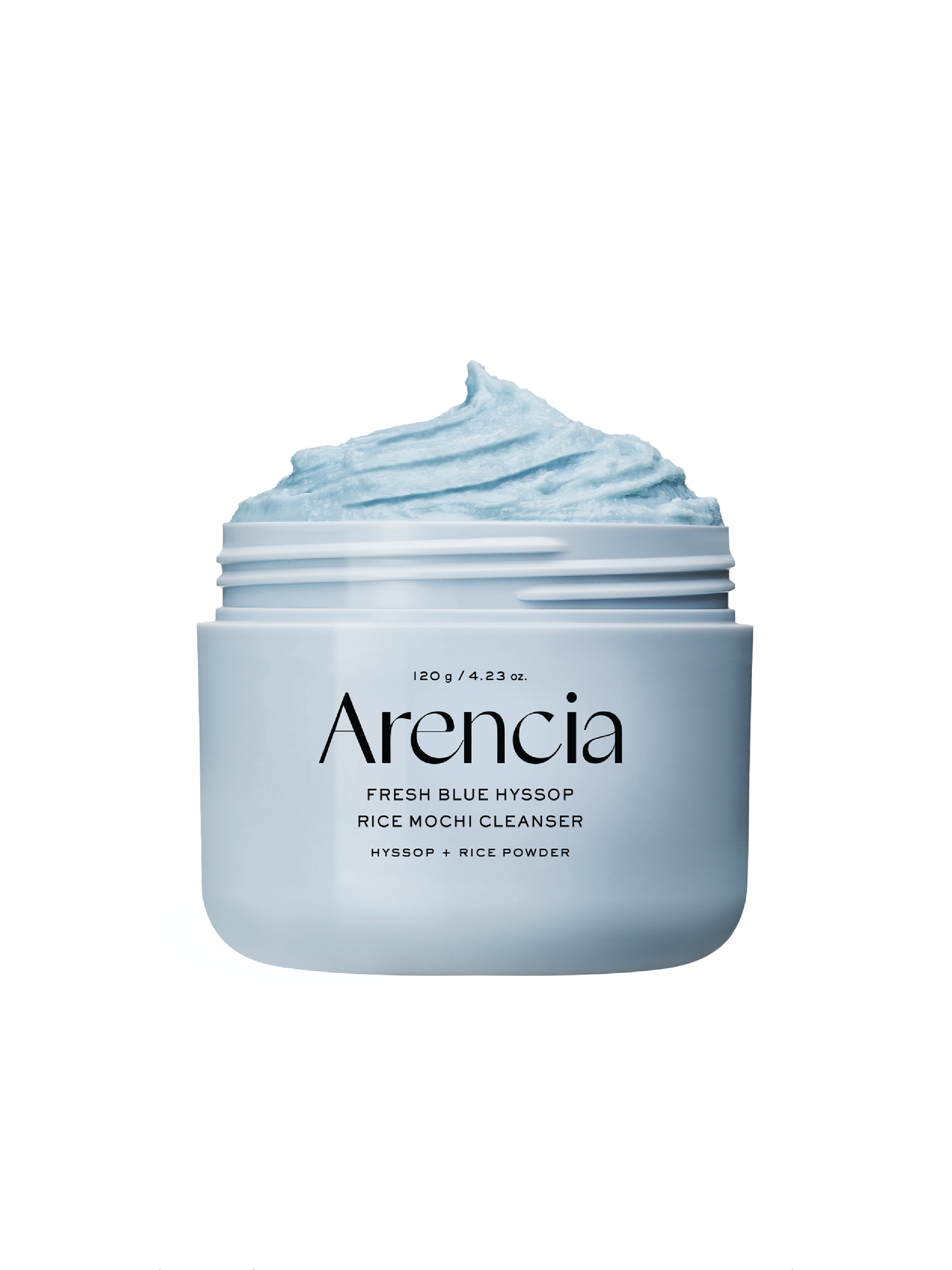 ARENCIA Royal Blue Hyssop Rice Mochi Cleanser