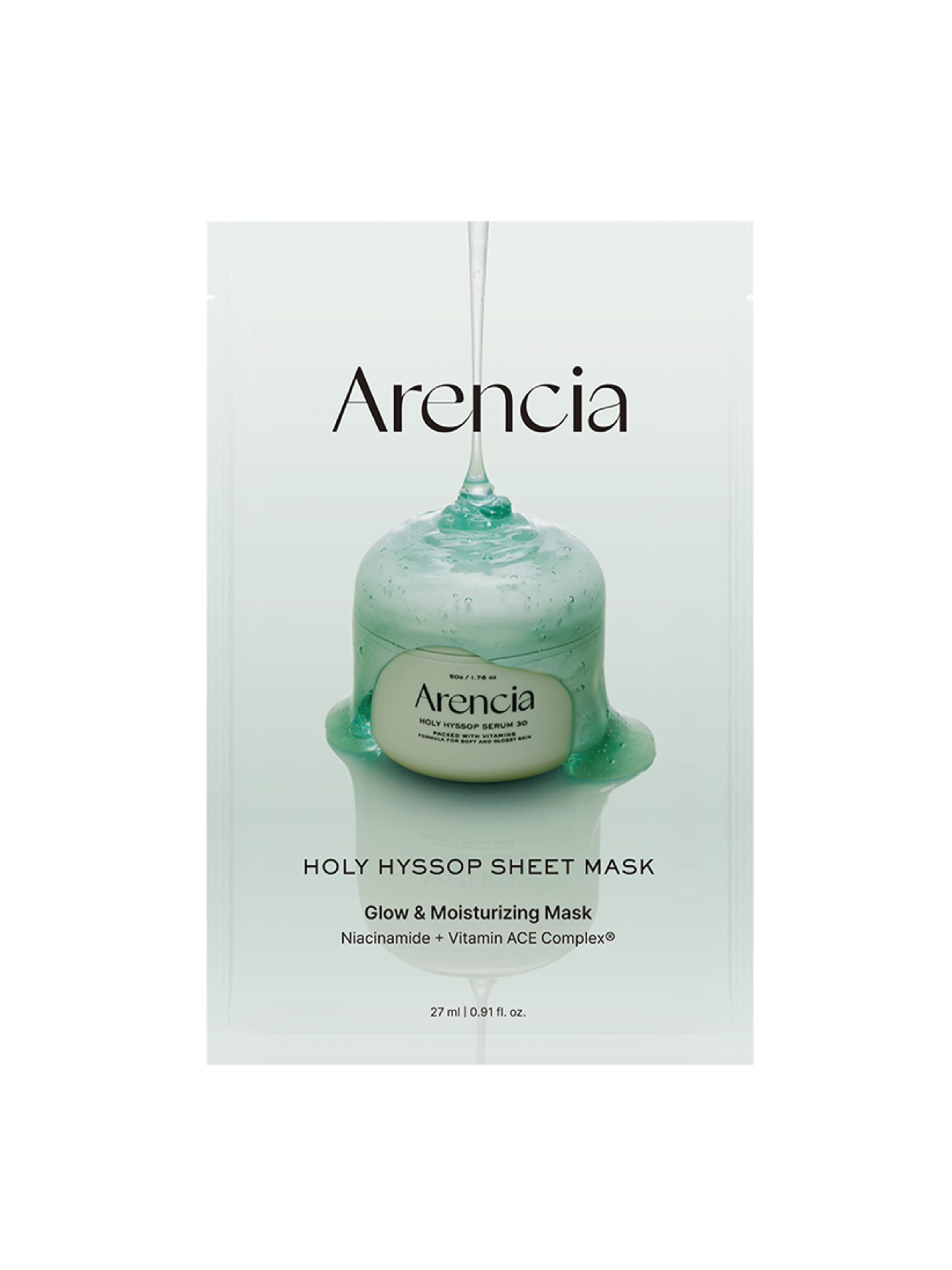 ARENCIA Holy Hyssop Sheet Mask (5)