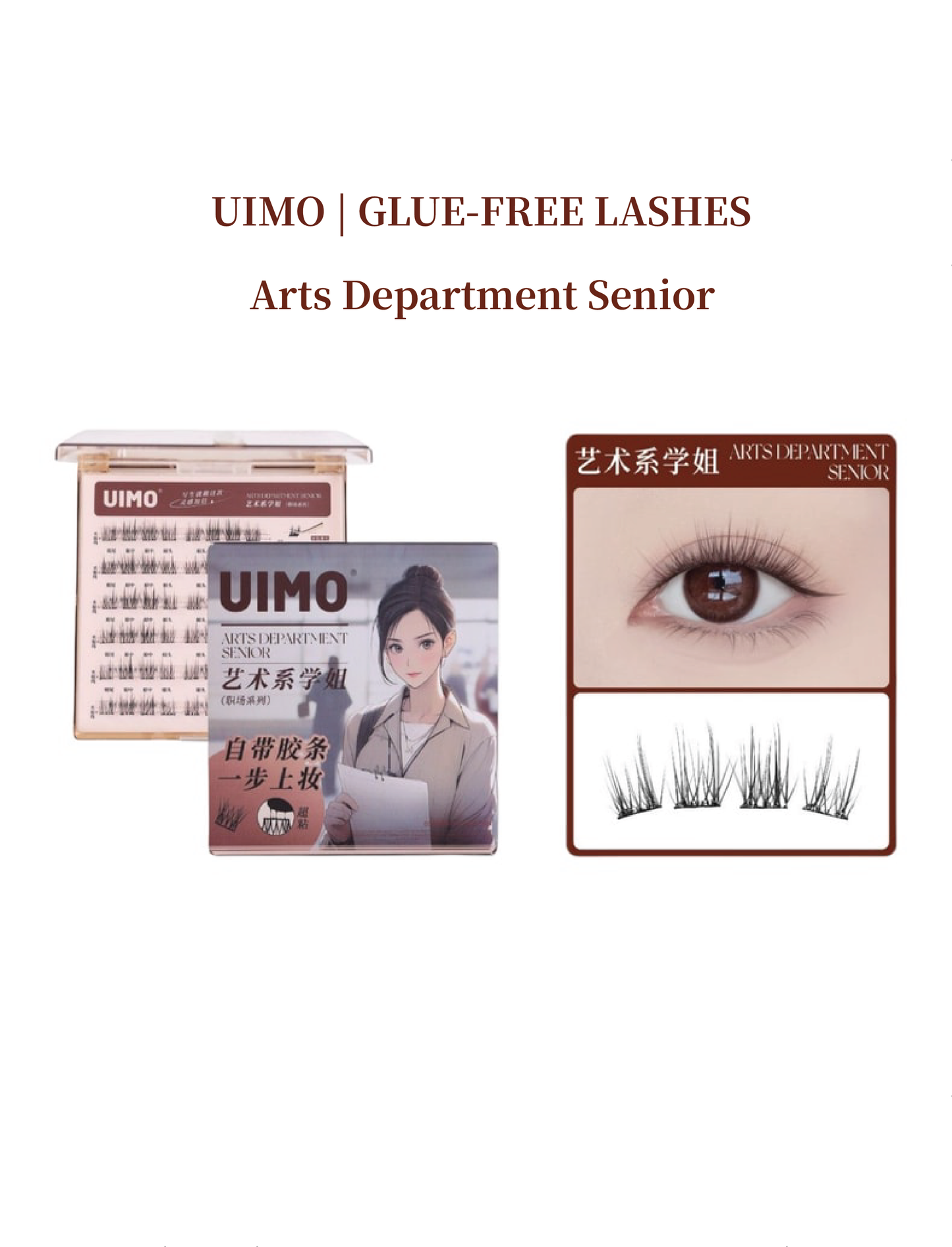 UIMO False Eyelash (6 Types)